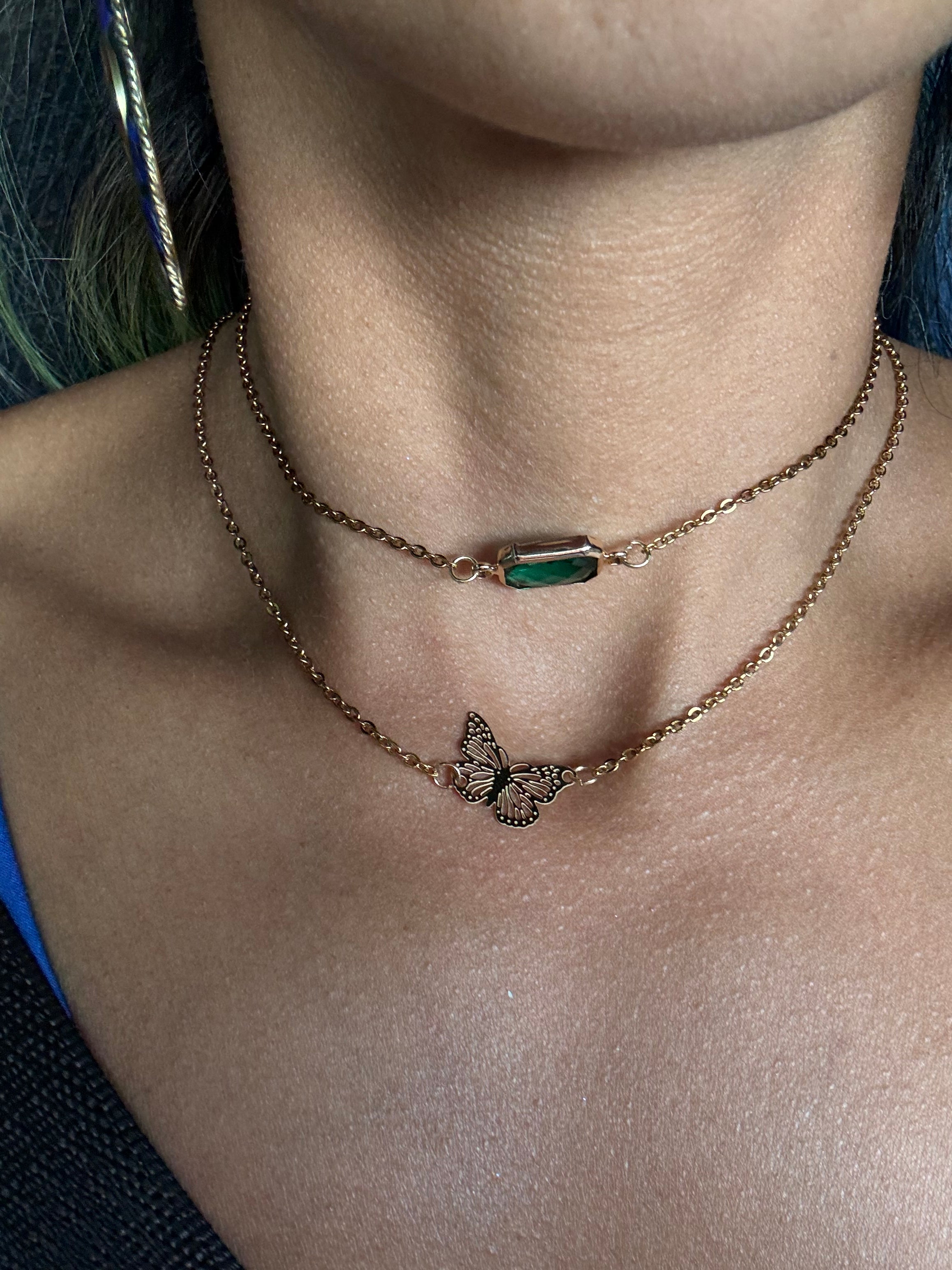 Dainty Butterfly chain